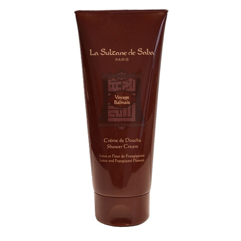 Shower gel LA SULTANE DE SABA PARIS Shower cream Lotus and Frangipani 200 ml