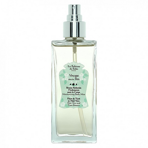 Mist LA SULTANE DE SABA PARIS MOISTURIZING MIST ALOE VERA AND TIARE 200 ML. 