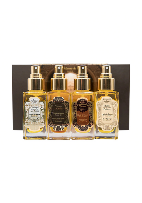 Set LA SULTANE DE SABA PARIS 4 BEAUTY OILS GIFT SET 4*50 ML.