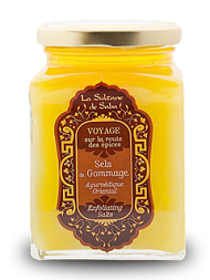 Соль для тела LA SULTANE  DE SABA PARIS EXFOLIATING SALIS AMBER VANILLA PATCHOULI 300 ML.