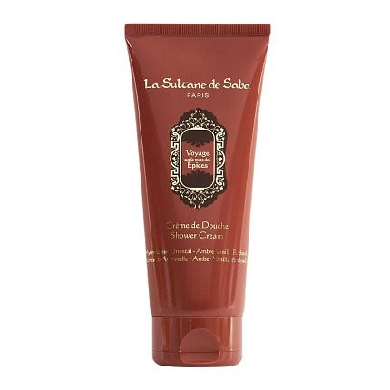 Shower gel LA SULTANE DE SABA PARIS SHOWER CREAM AMBER VANILLA PATCHOULI 200 ML.