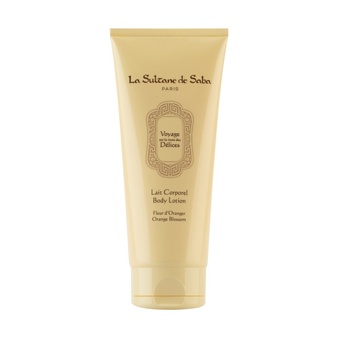 Lotion LA SULTANE DE SABA PARIS BODY LOTION ORANGE BLOSSOM 200 ML.