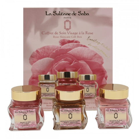 Boxing LA SULTANE DE SABA PARIS BOX ROSE FRAGRANCE 3*50 ML.