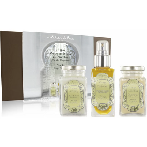 Сет LA SULTANE  DE SABA PARIS GINGER GREEN TEA GIFT SET