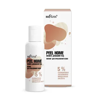 Sorunlu ciltler için peeling “%5 salisilik, azelaik, mandelik asitler” (50ml Peel Home. Peels)