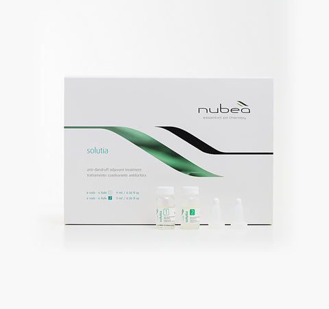 Ампулы NUBEA Solutia Anti-dandruff Adjuv. Treatm. 12x9ml - 6 vials 1, 6 vials 2